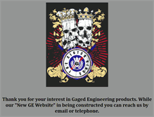 Tablet Screenshot of gagedengineering.com